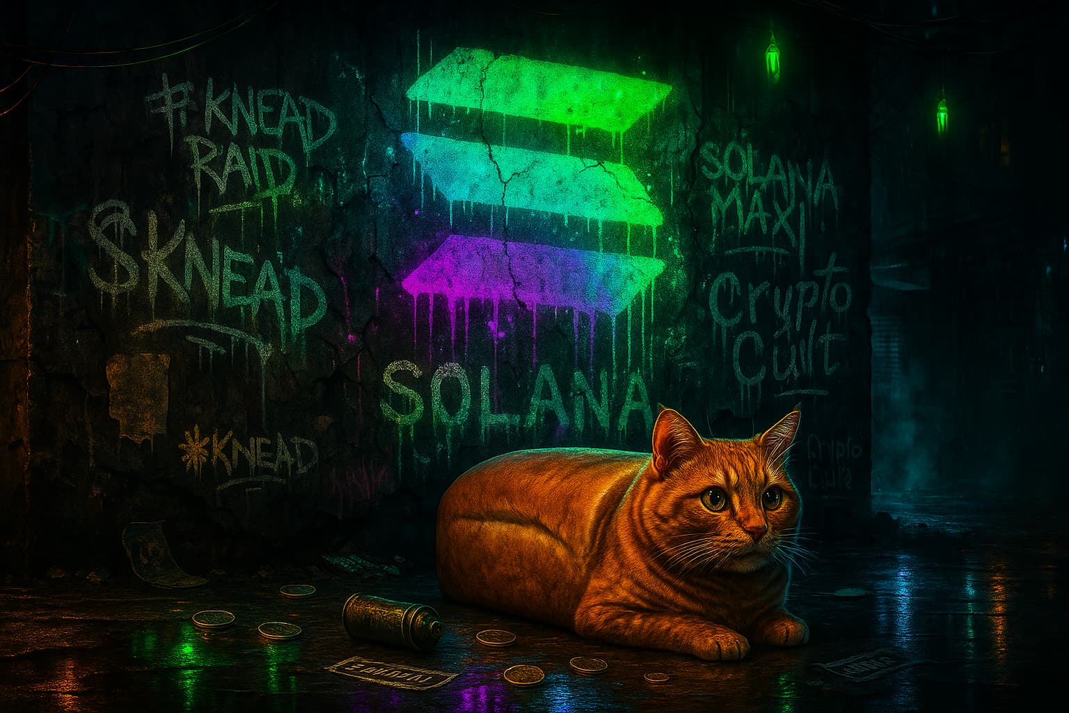 Bread cat side